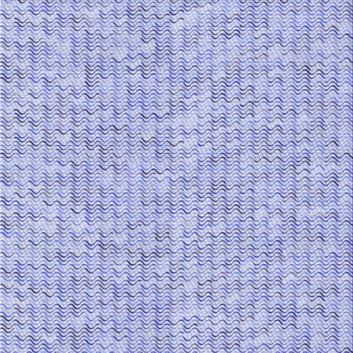 Round Machine Washable Transitional Blue Rug, wshpat1845blu