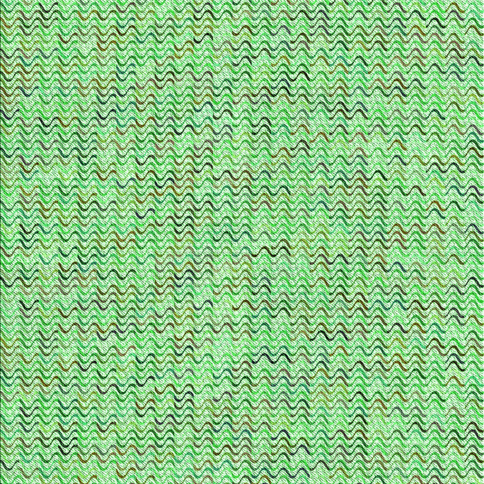 Patterned Green Rug, pat1845grn