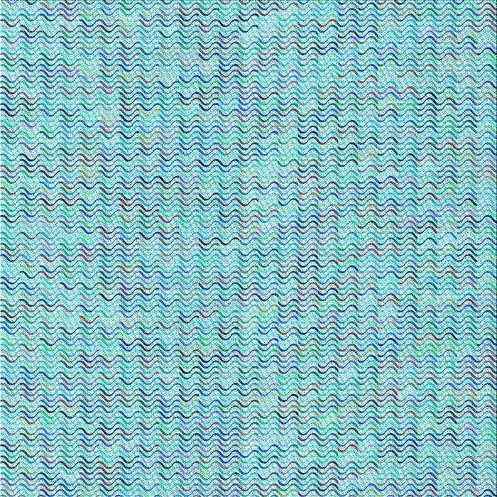 Round Machine Washable Transitional Blue Ivy Blue Rug, wshpat1845lblu