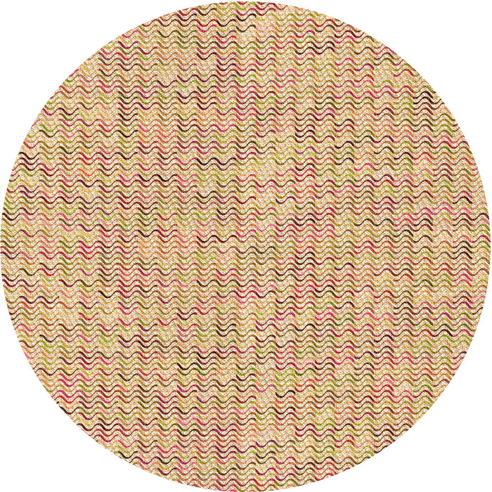 Square Machine Washable Transitional Khaki Gold Rug in a Living Room, wshpat1845org