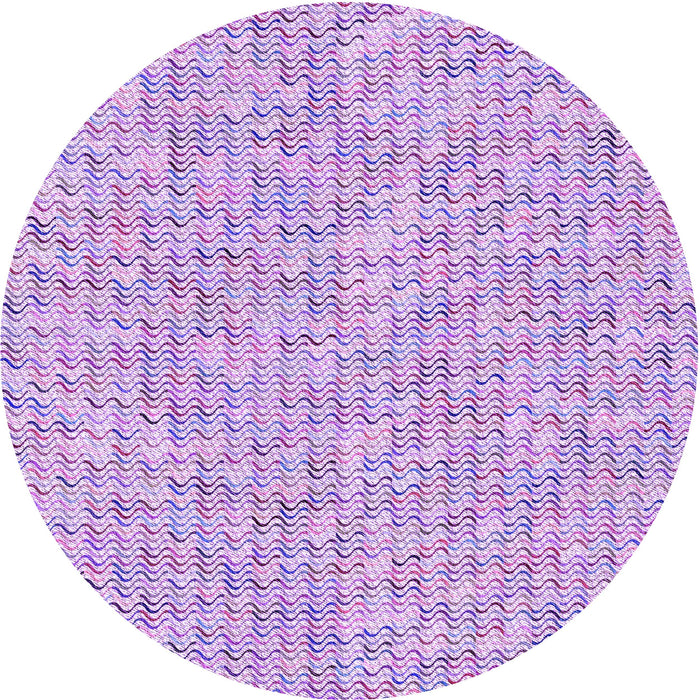 Square Patterned Purple Rug, pat1845pur