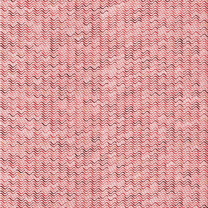 Round Machine Washable Transitional Orange Rug, wshpat1845rd