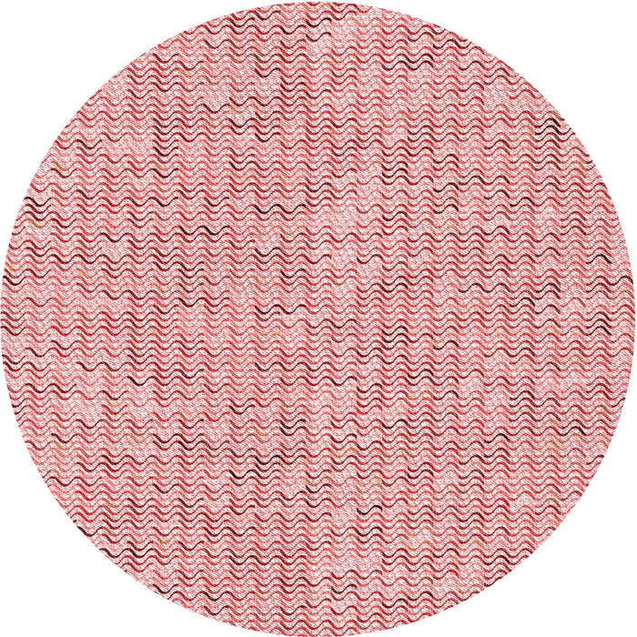 Square Patterned Orange Rug, pat1845rd