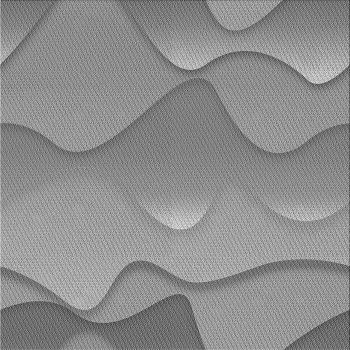 Round Machine Washable Transitional Silver Gray Rug, wshpat1846gry