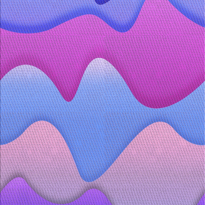 Patterned Purple Mimosa Purple Rug, pat1846pur