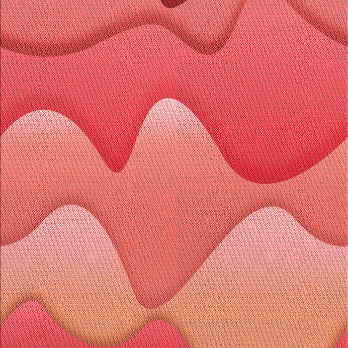 Patterned Red Rug, pat1846rd