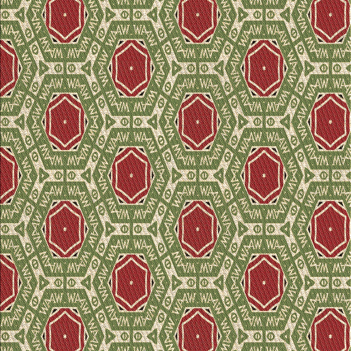 Patterned Saddle Brown Rug, pat1847brn