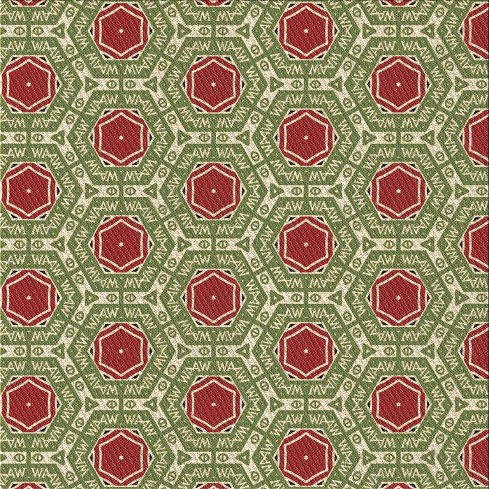 Round Machine Washable Transitional Saddle Brown Rug, wshpat1847brn