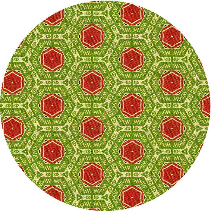 Square Patterned Dark Bronze Brown Rug, pat1847yw