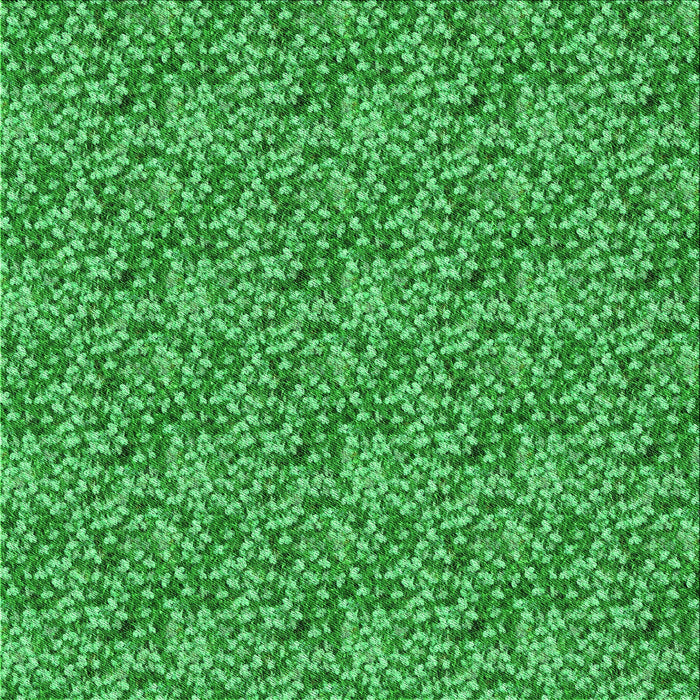 Round Patterned Green Rug, pat1848grn