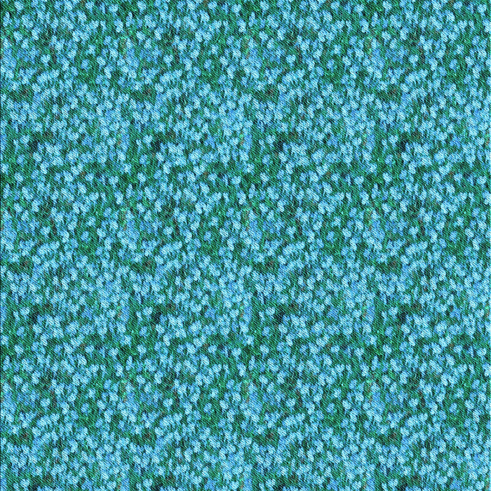 Patterned Dark Cyan Green Rug, pat1848lblu