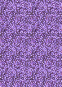 Machine Washable Transitional Purple Rug, wshpat1848pur