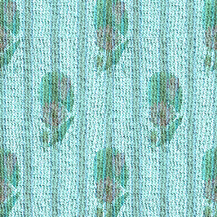 Machine Washable Transitional Blue Rug, wshpat1849lblu