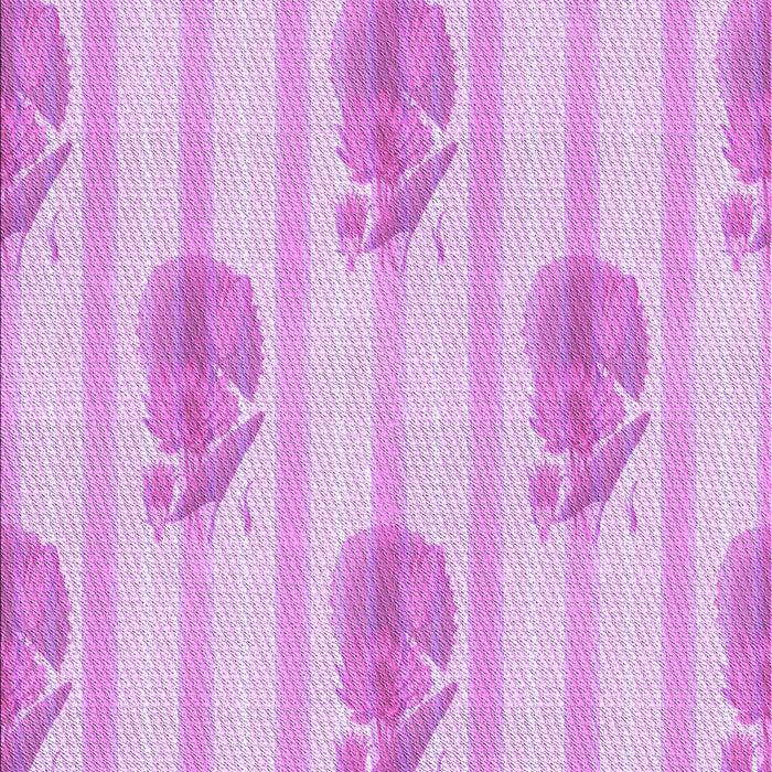 Patterned Blossom Pink Rug, pat1849pur