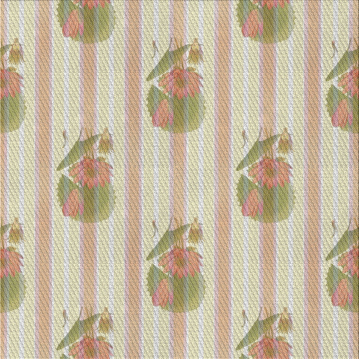 Sideview of Machine Washable Transitional Dark Almond Brown Rug, wshpat1849