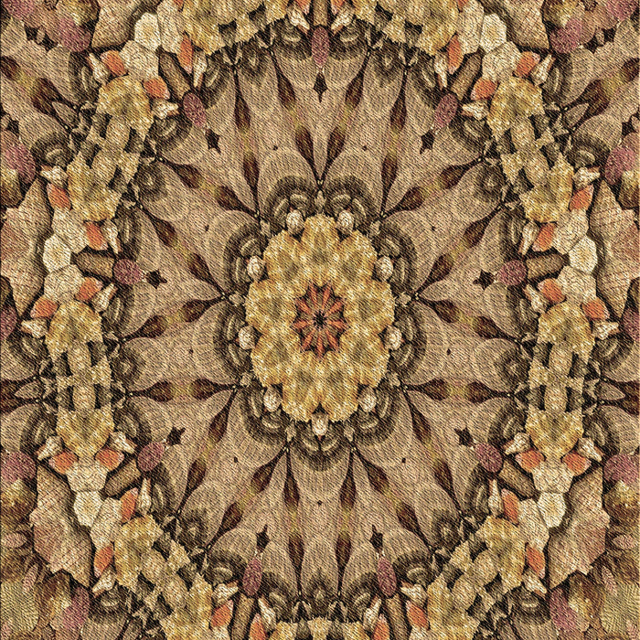 Machine Washable Transitional Golden Gold Rug, wshpat185brn