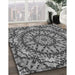 Machine Washable Transitional Black Rug in a Family Room, wshpat185gry