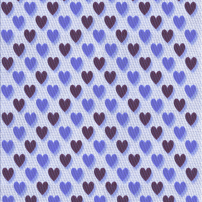 Patterned Blue Rug, pat1850blu