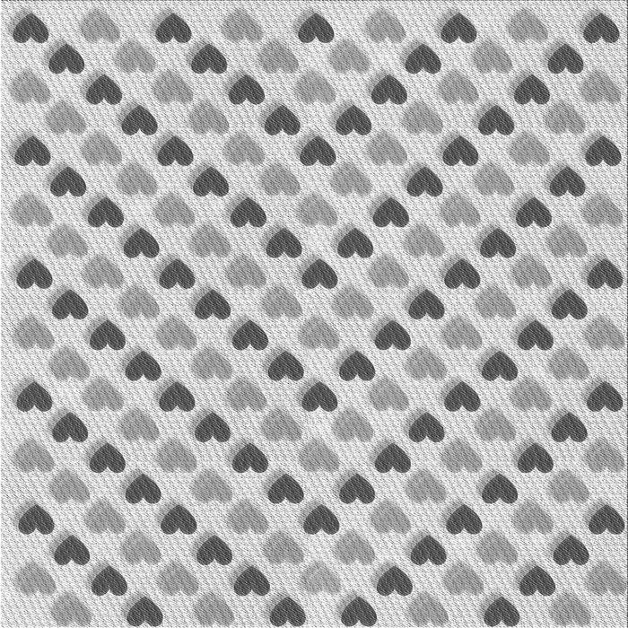 Round Machine Washable Transitional Gray Rug, wshpat1850gry