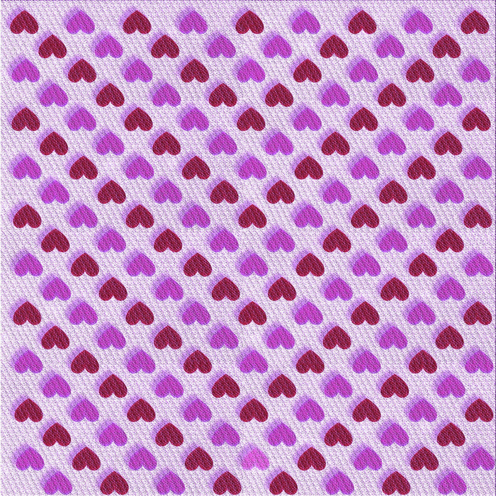 Round Machine Washable Transitional Blossom Pink Rug, wshpat1850pur