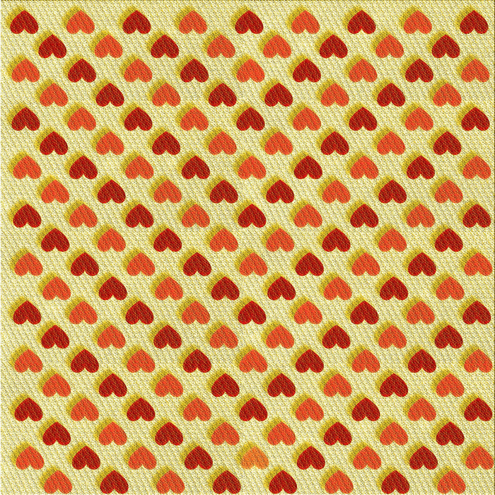 Round Machine Washable Transitional Orange Red Orange Rug, wshpat1850yw