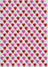 Patterned Pink Novelty Rug, pat1850