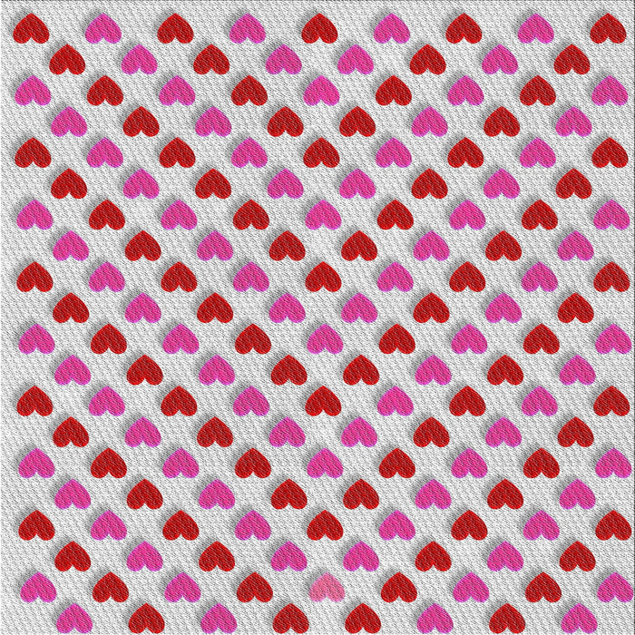 Sideview of Machine Washable Transitional Pink Rug, wshpat1850