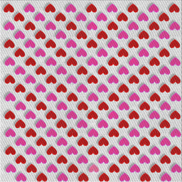 Square Patterned Pink Novelty Rug, pat1850