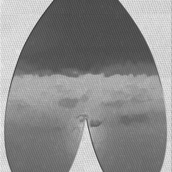 Patterned Ash Gray Rug, pat1851gry