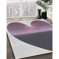 Patterned Purple Novelty Rug, pat1851