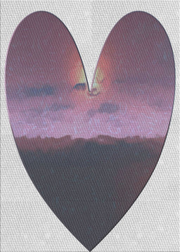 Patterned Purple Novelty Rug, pat1851