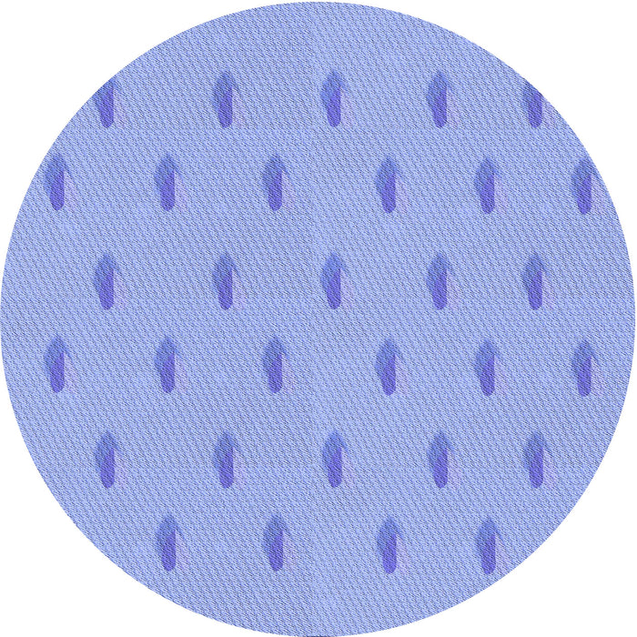 Square Patterned Sky Blue Rug, pat1852blu