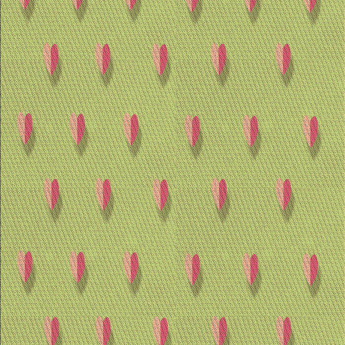 Machine Washable Transitional Green Rug, wshpat1852brn