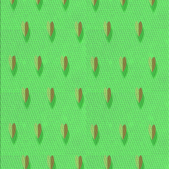 Patterned Neon Green Rug, pat1852grn