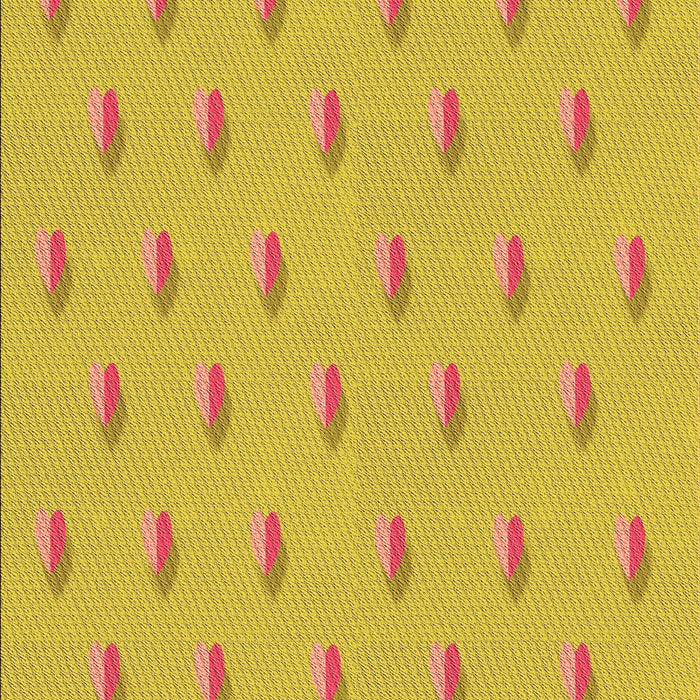 Patterned Orange Gold Rug, pat1852org