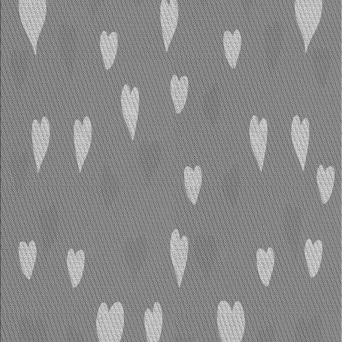 Patterned Smokey Gray Rug, pat1853gry