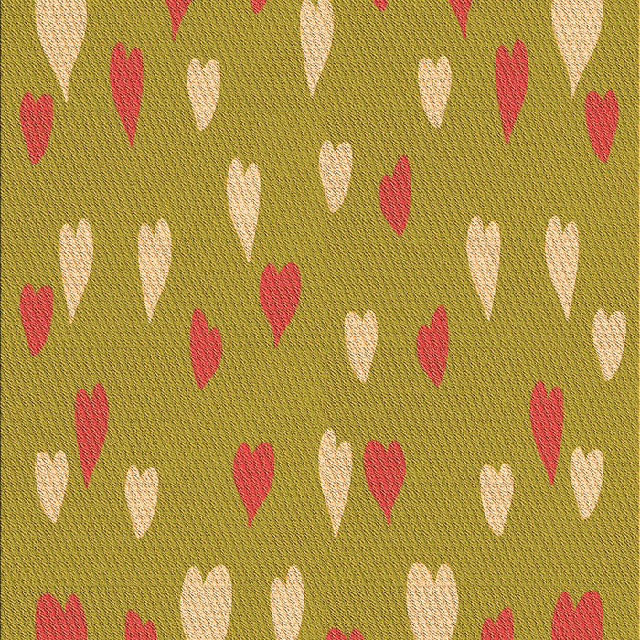 Patterned Yellow Rug, pat1853org