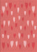 Patterned Red Rug, pat1853rd