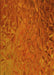 Machine Washable Transitional Neon Orange Rug, wshpat1854yw