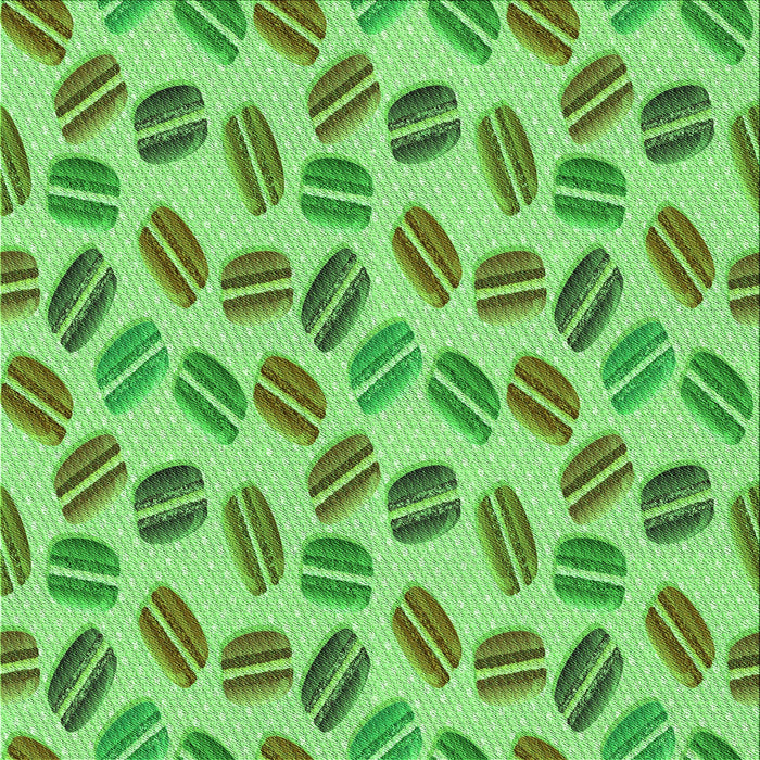 Round Patterned Emerald Green Rug, pat1856grn