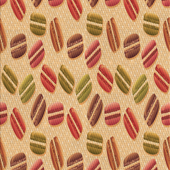 Patterned Yellow Orange Rug, pat1856org