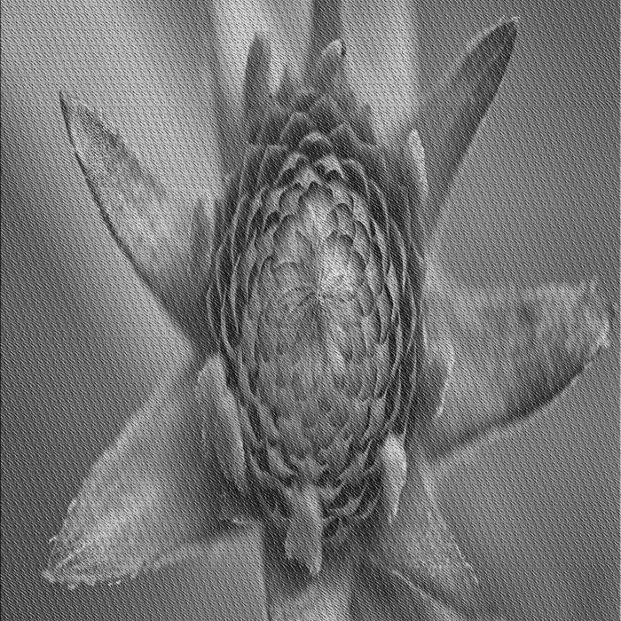 Patterned Gunmetal Gray Rug, pat1857gry