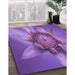 Machine Washable Transitional Purple Rug in a Family Room, wshpat1857pur