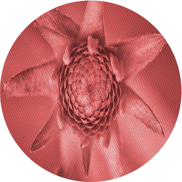 Square Patterned Red Rug, pat1857rd