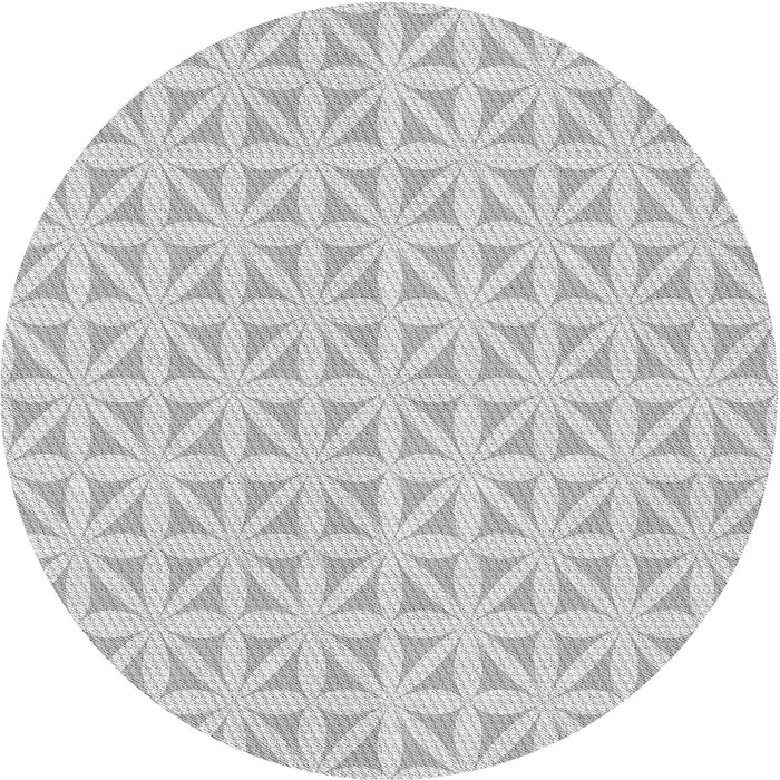 Square Machine Washable Transitional Dark Gray Rug in a Living Room, wshpat1858gry