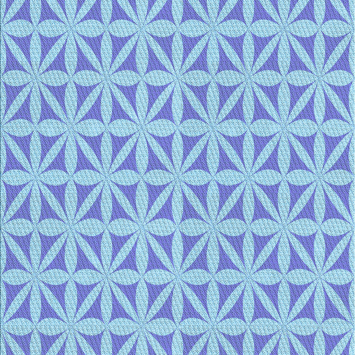 Machine Washable Transitional Blue Rug, wshpat1858lblu