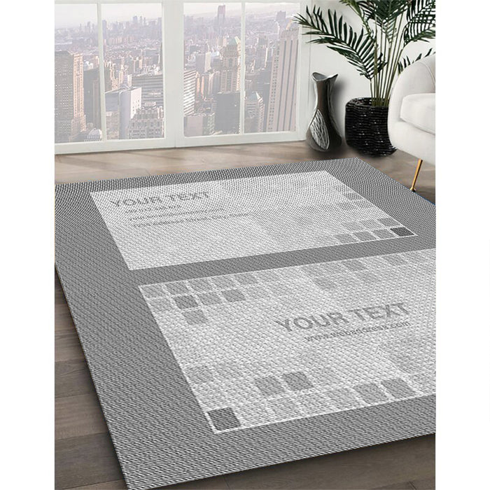 Machine Washable Transitional Gray Rug in a Family Room, wshpat1859gry