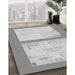 Machine Washable Transitional Gray Rug in a Family Room, wshpat1859gry