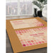 Machine Washable Transitional Orange Rug in a Family Room, wshpat1859org