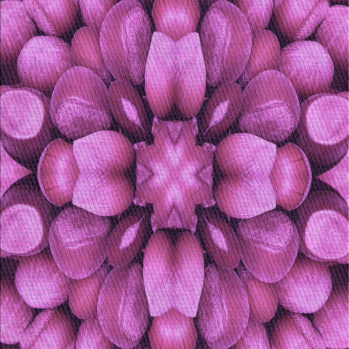 Patterned Medium Violet Red Pink Rug, pat186pur